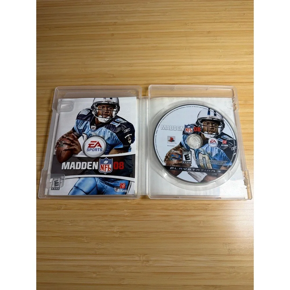 PS3 Madden NFL 08 Complete CIB Sony‎ PlayStation 3 EA Sports